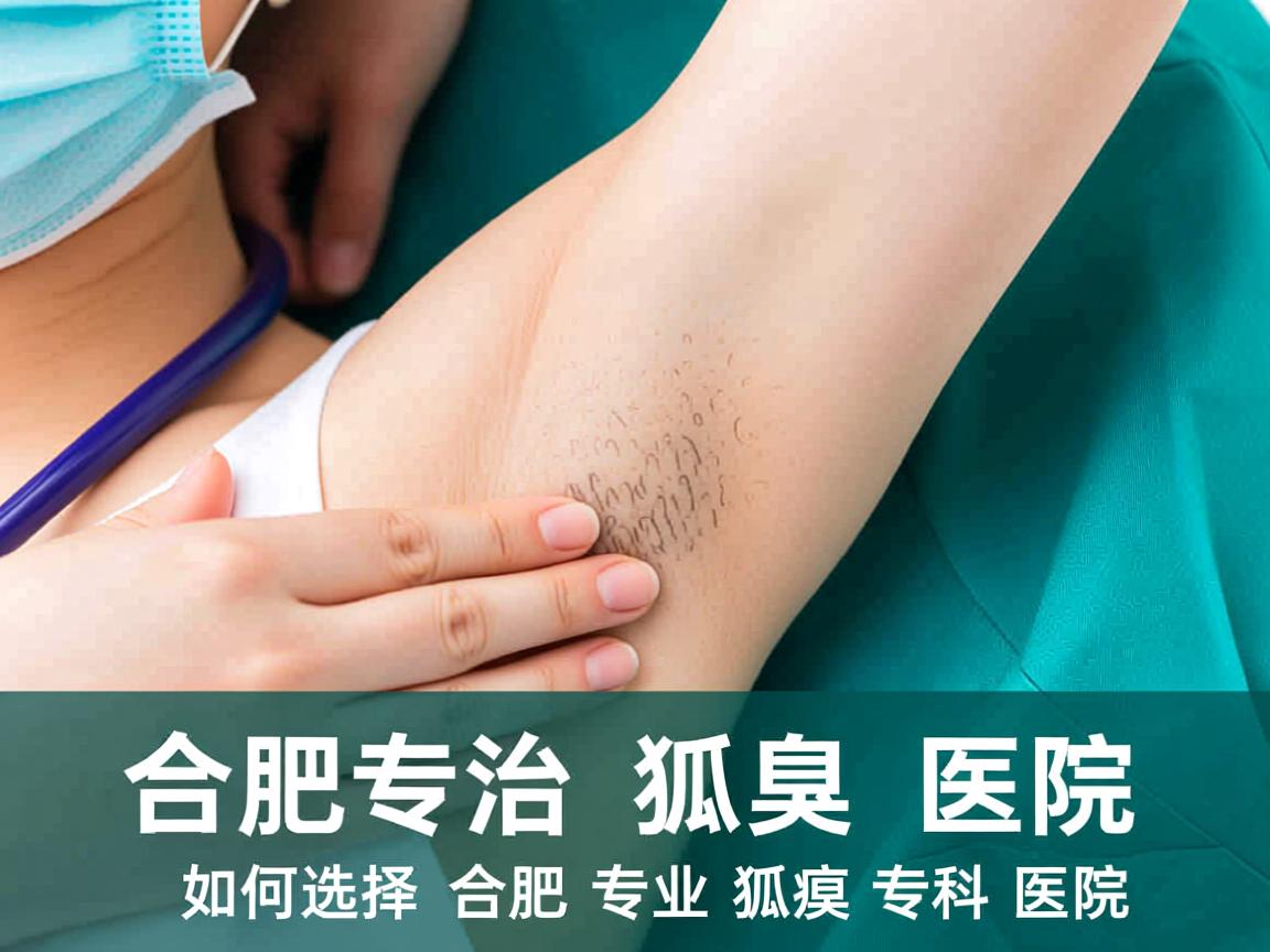 合肥专治狐臭医院解析，如何选择合肥专业的狐臭专科医院