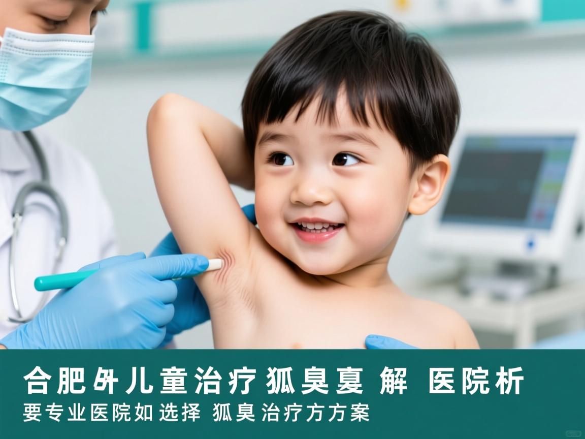 合肥儿童治疗狐臭医院解析，专业医院如何选择儿童狐臭治疗方案