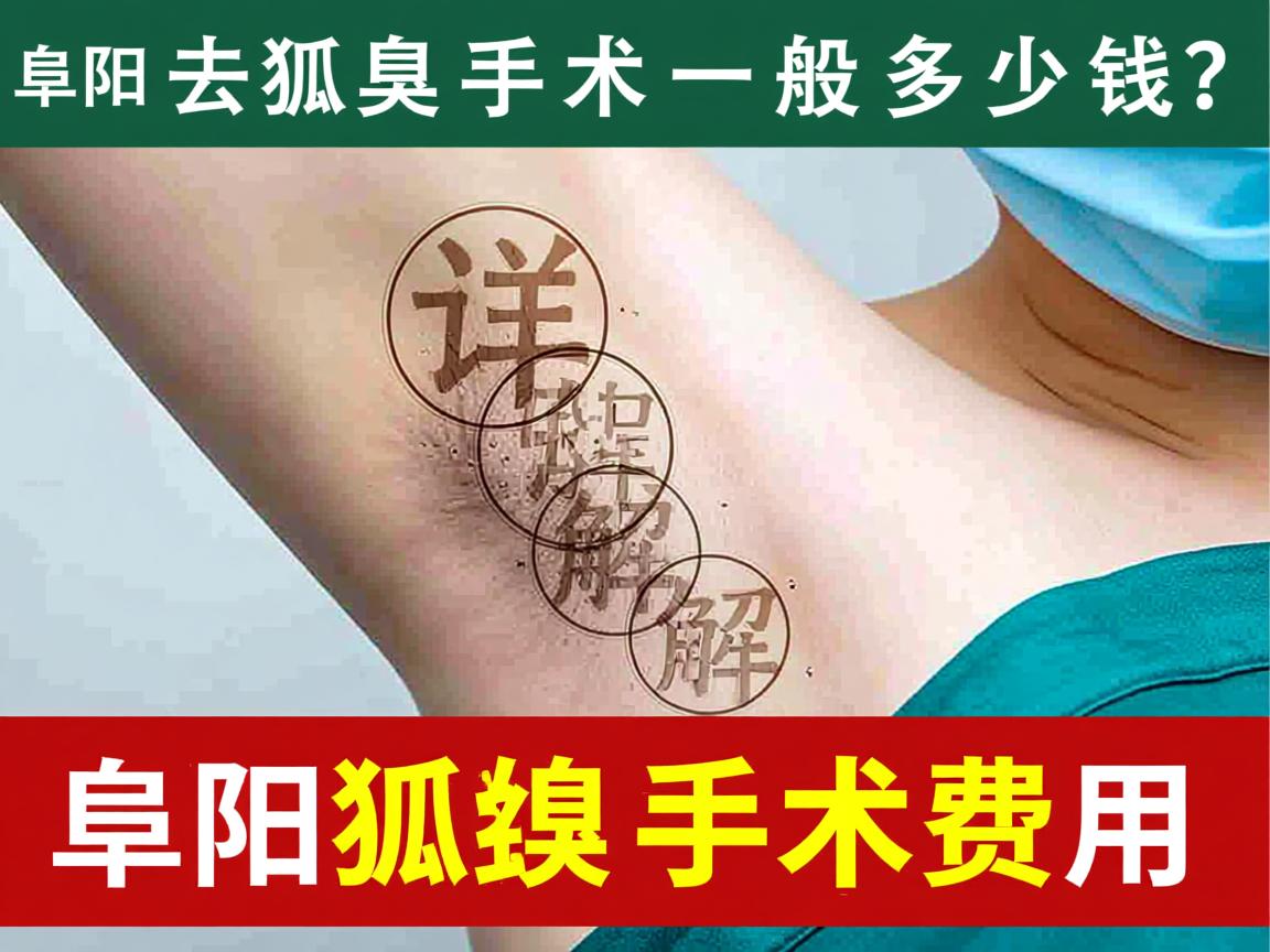 阜阳去狐臭手术一般多少钱?详解阜阳狐臭手术费用 阜阳去狐臭手术一般多少钱?详解阜阳狐臭手术费用