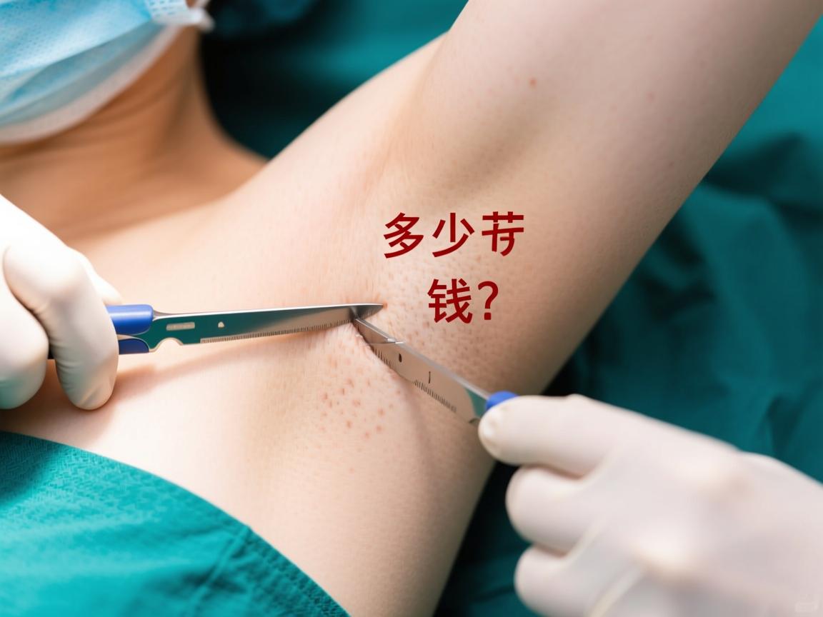 小切口治疗腋臭多少钱？详解小切口腋臭手术费用