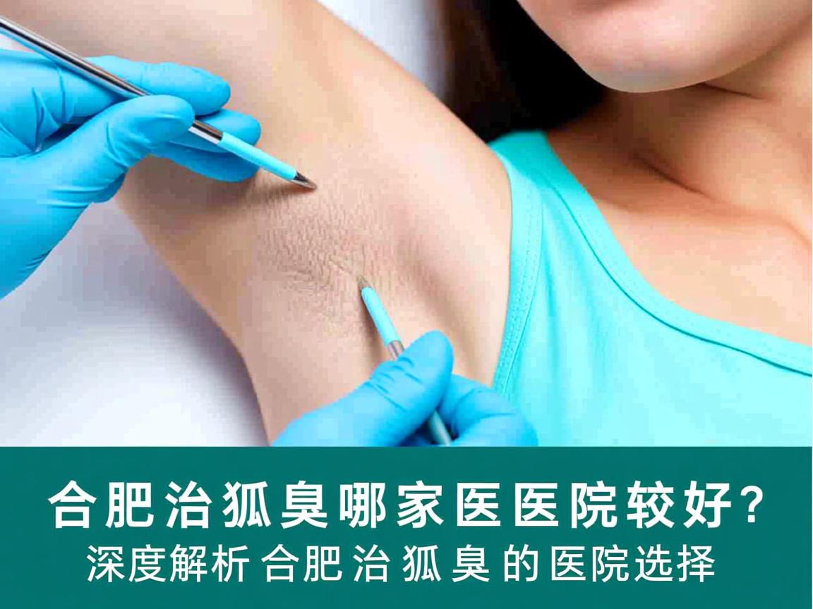 合肥治狐臭哪家医院较好？深度解析合肥治狐臭的医院选择