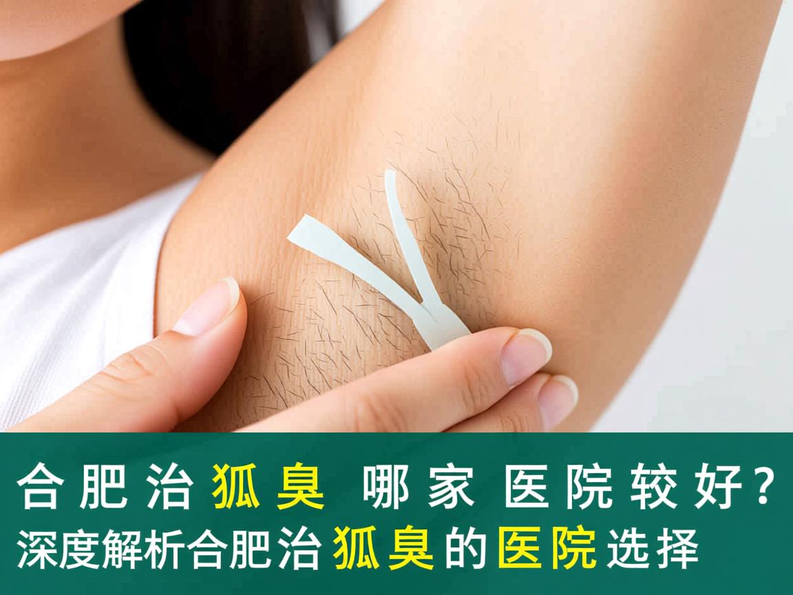 合肥治狐臭哪家医院较好？深度解析合肥治狐臭的医院选择