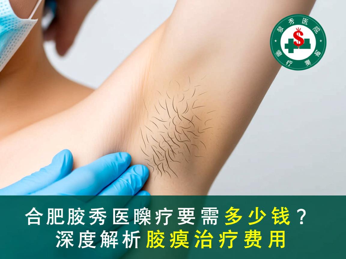 合肥腋秀医院治疗腋臭需要多少钱？深度解析腋臭治疗费用