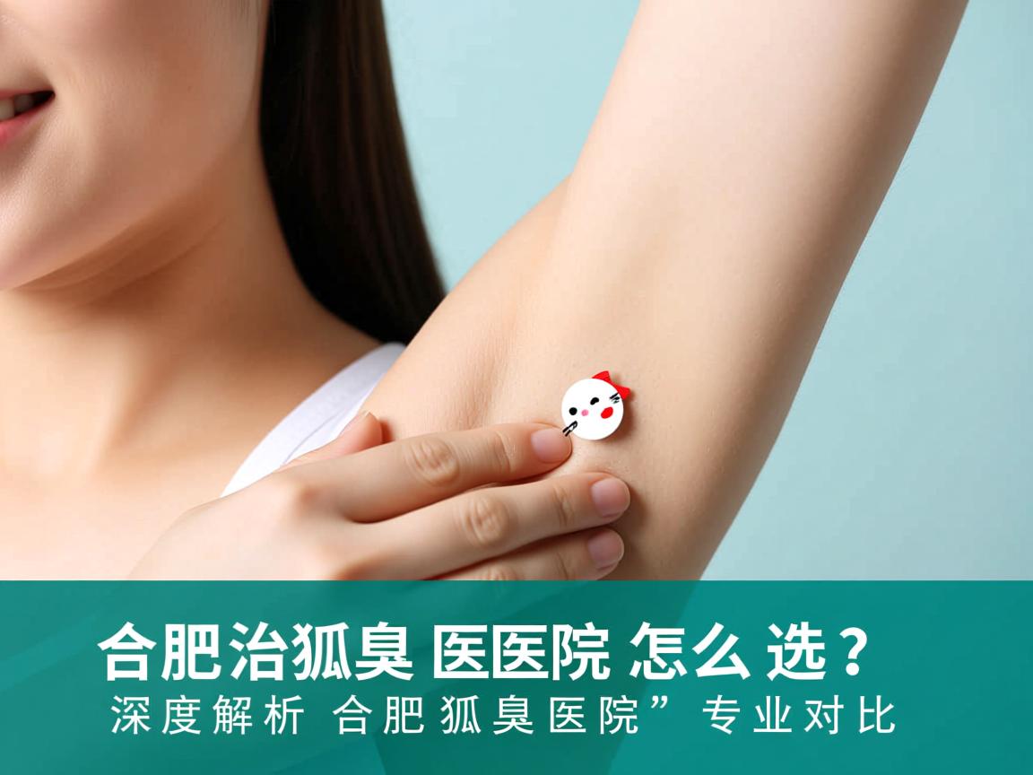 合肥治狐臭医院怎么选？深度解析合肥狐臭医院的专业对比