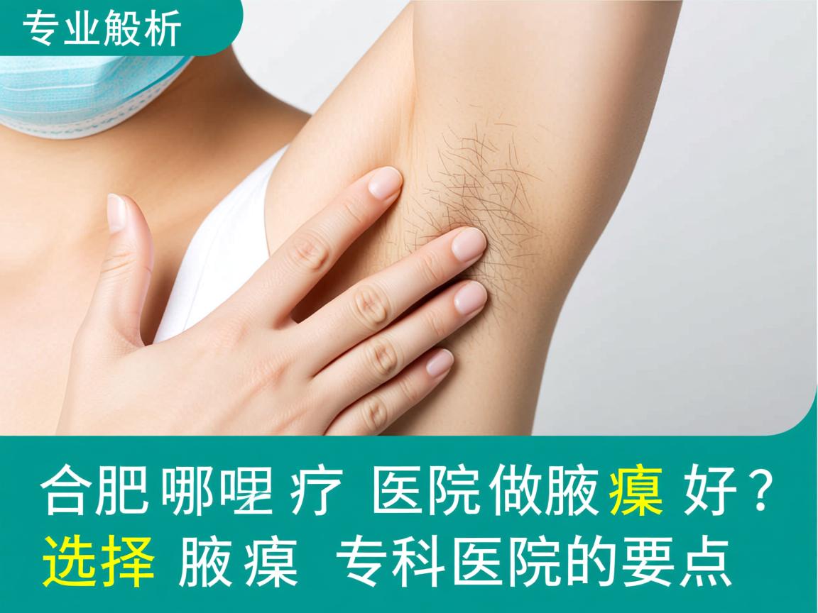 专业解析,合肥哪里医院做腋臭好?选择腋臭专科医院的要点 专业解析,合肥哪里医院做腋臭好?选择腋臭专科医院的要点