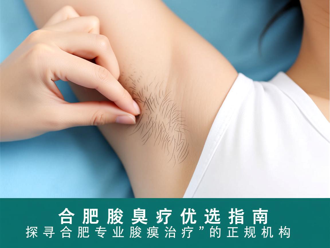合肥腋臭诊疗优选指南，探寻合肥专业腋臭治疗的正规机构