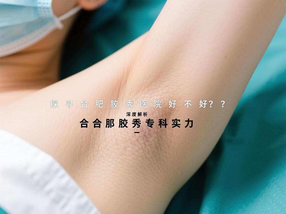探寻合肥腋秀医院好不好？深度解析合肥腋秀专科实力