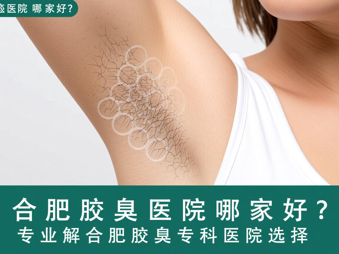 合肥腋臭医院哪家好？专业解析合肥腋臭专科医院选择