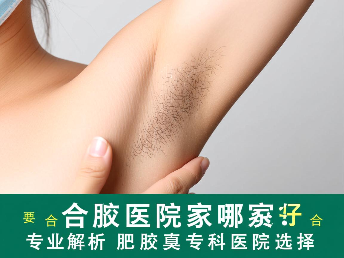 合肥腋臭医院哪家好？专业解析合肥腋臭专科医院选择