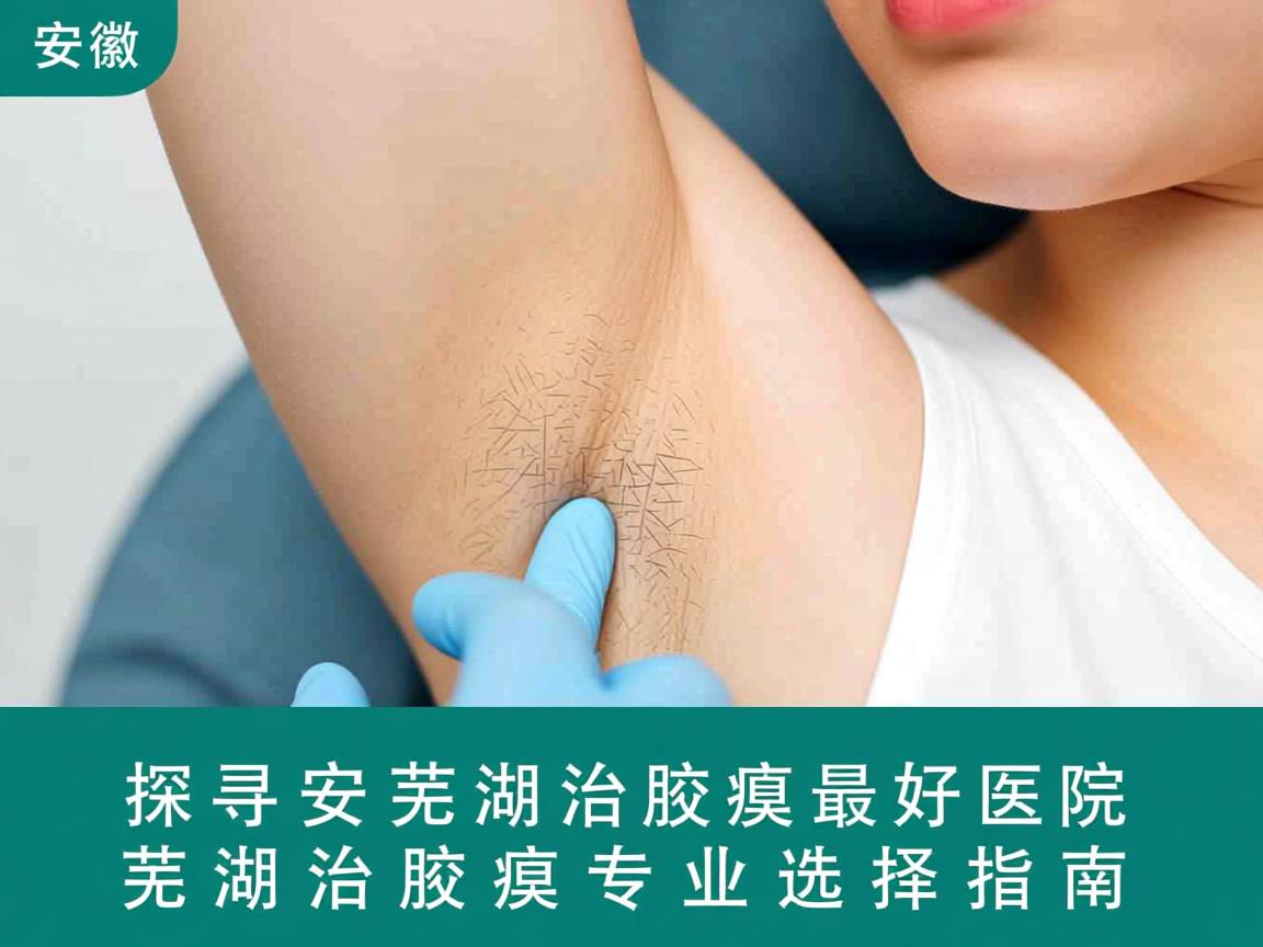 探寻安徽芜湖治腋臭最好医院，芜湖治腋臭专业选择指南