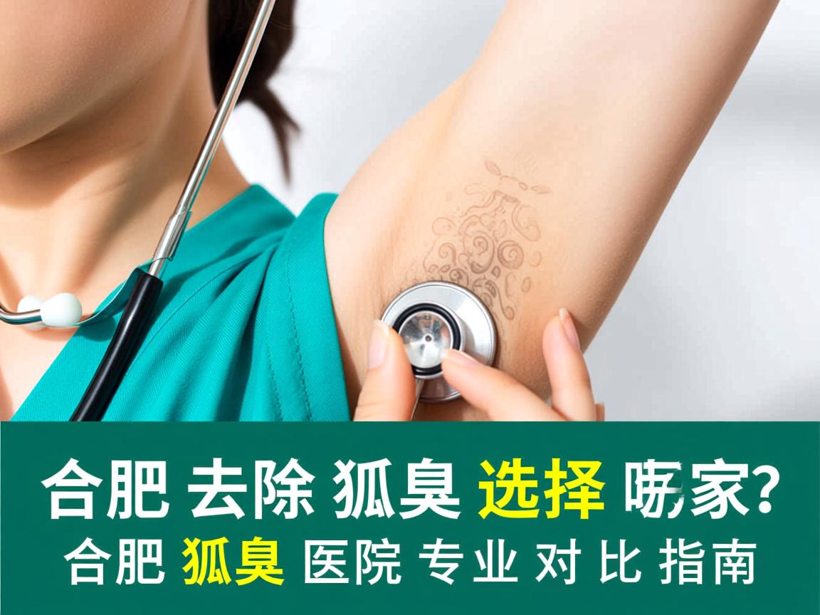合肥去除狐臭选择哪家医院？合肥狐臭医院专业对比指南