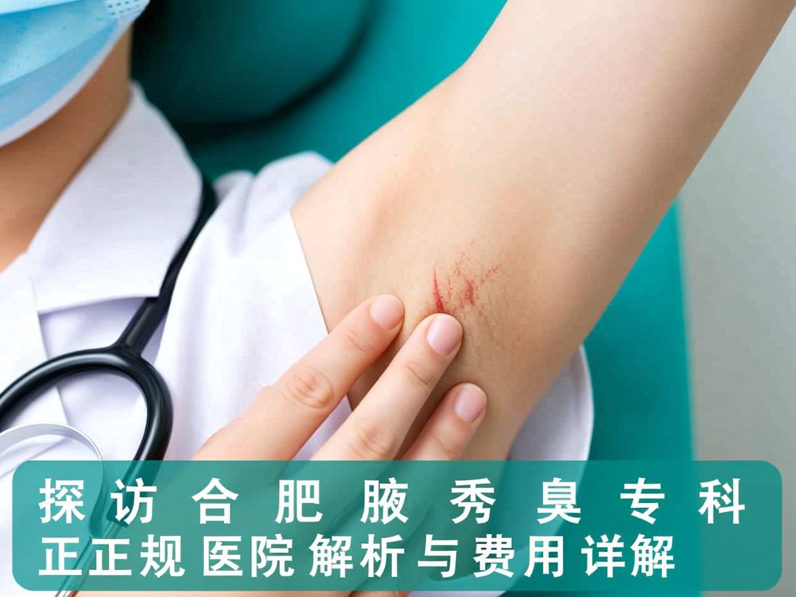 探访合肥腋秀腋臭专科，正规医院解析与费用详解