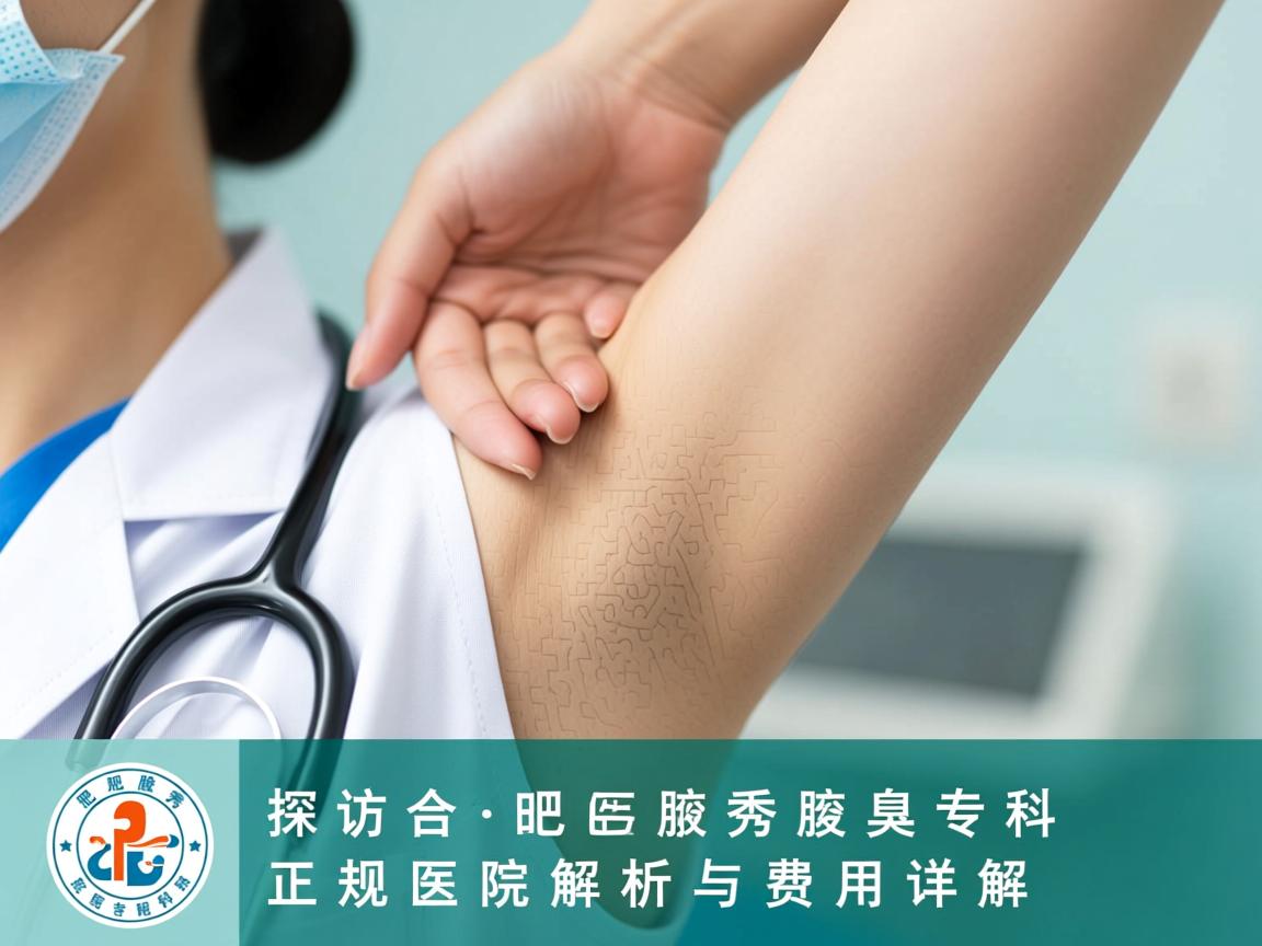 探访合肥腋秀腋臭专科，正规医院解析与费用详解