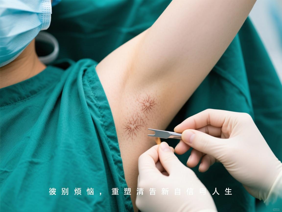 清新微波腋臭手术，告别烦恼，重塑清新自信人生