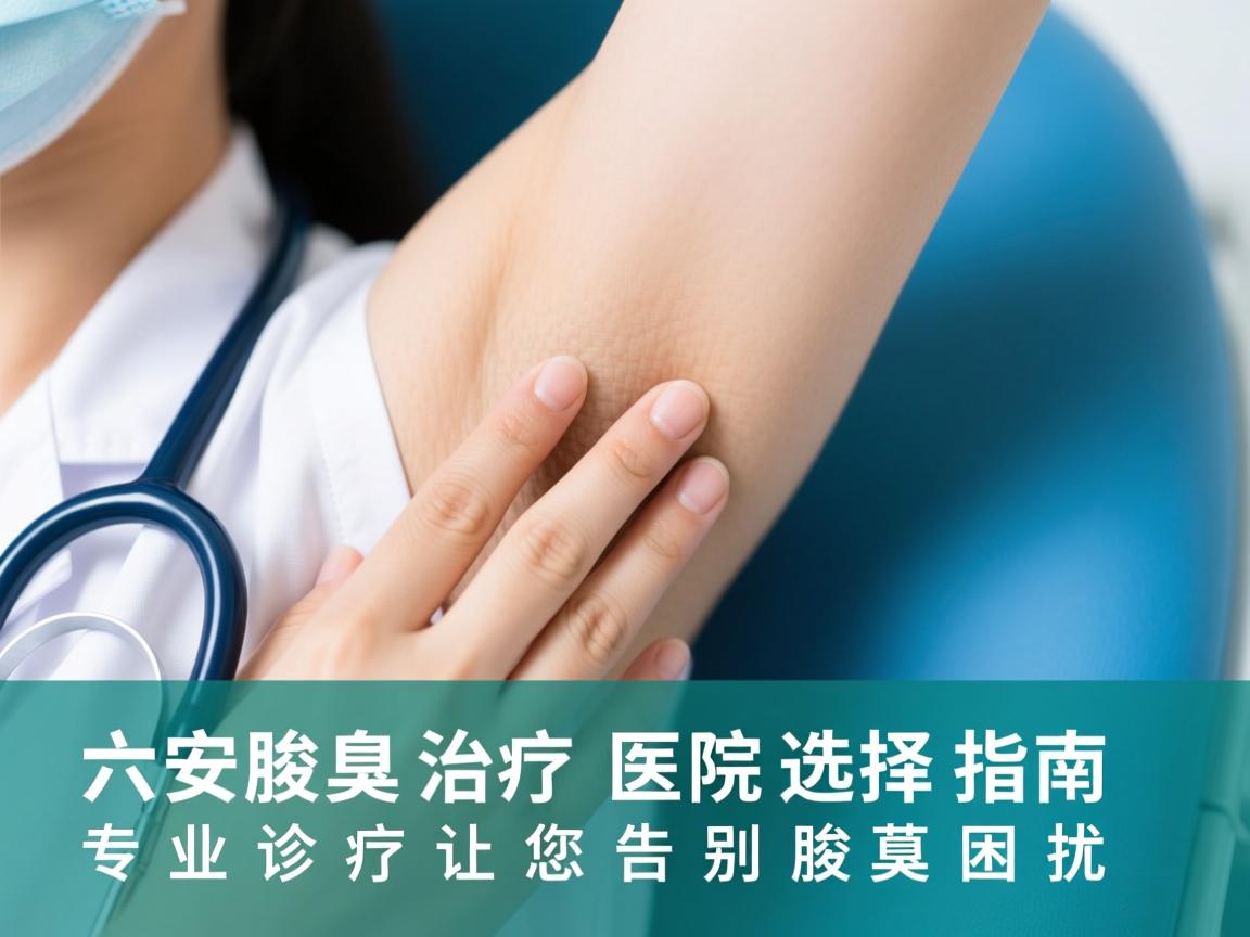六安腋臭治疗医院选择指南，专业诊疗让您告别腋臭困扰