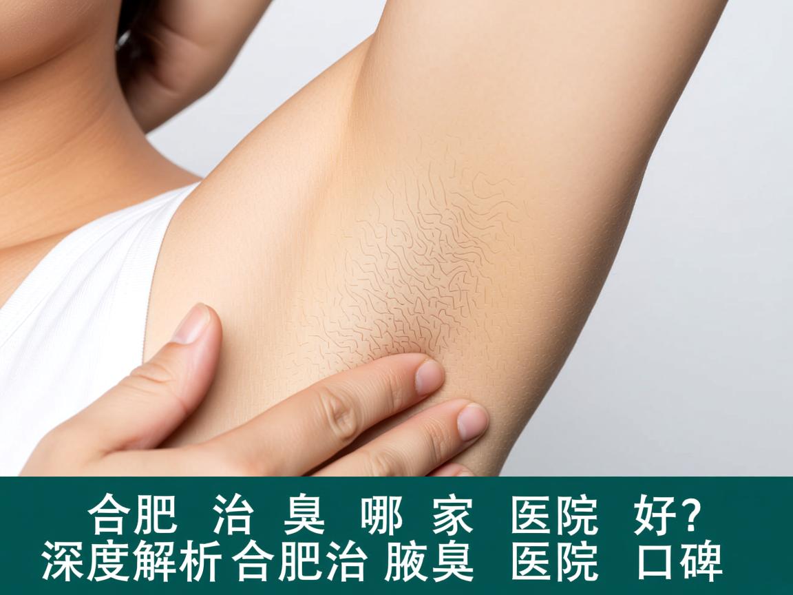 在合肥治腋臭哪家医院好？深度解析合肥治腋臭的医院口碑