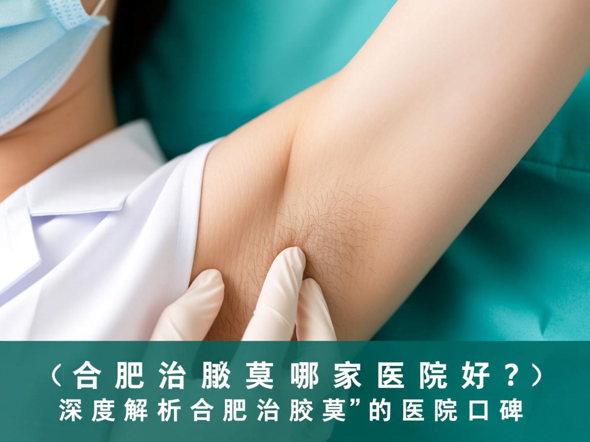 在合肥治腋臭哪家医院好？深度解析合肥治腋臭的医院口碑