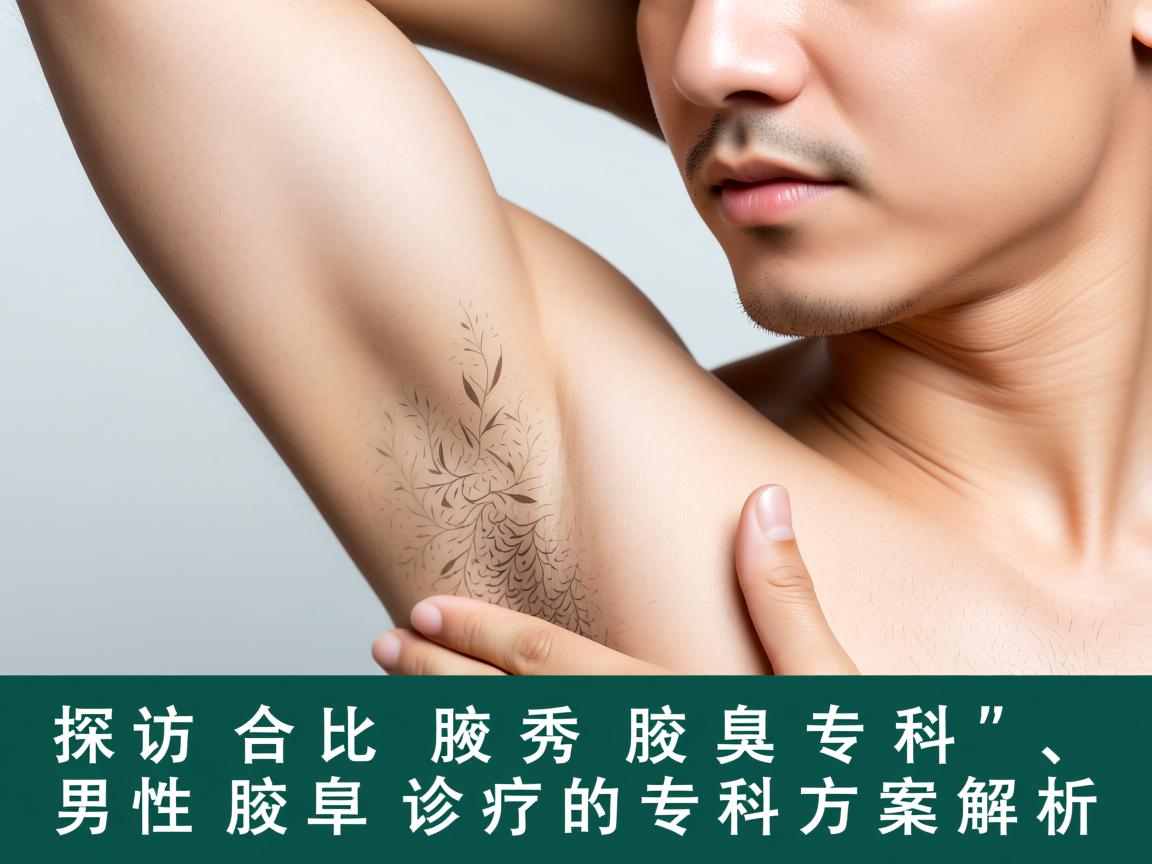 探访合肥腋秀腋臭专科，男性腋臭诊疗的专科方案解析