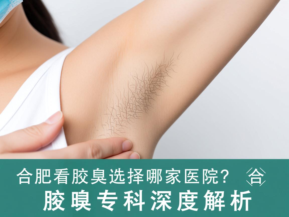 合肥看腋臭选择哪家医院？合肥腋臭专科深度解析