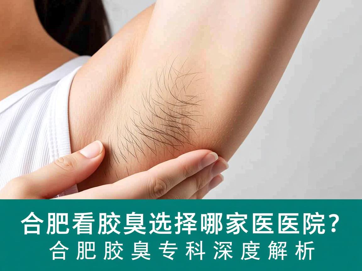 合肥看腋臭选择哪家医院？合肥腋臭专科深度解析