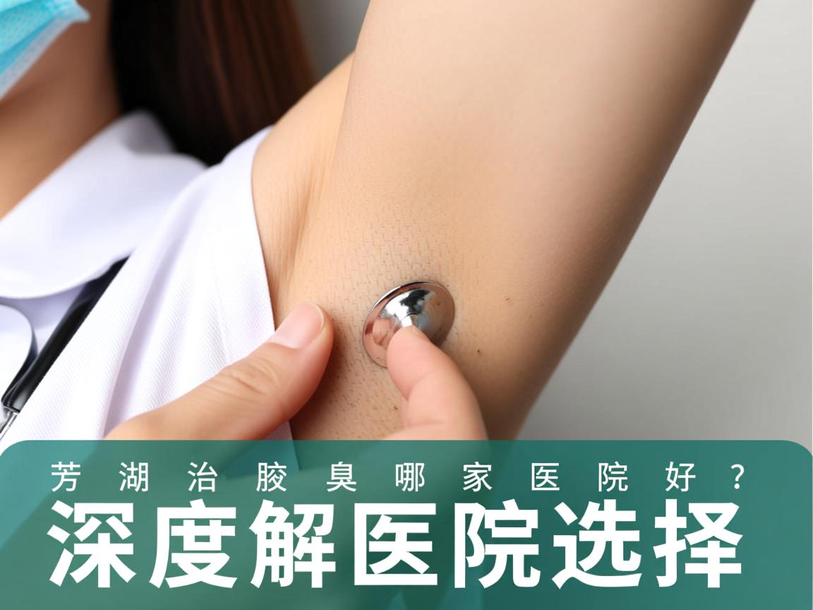 芜湖治腋臭哪家医院好？深度解析芜湖治腋臭的医院选择
