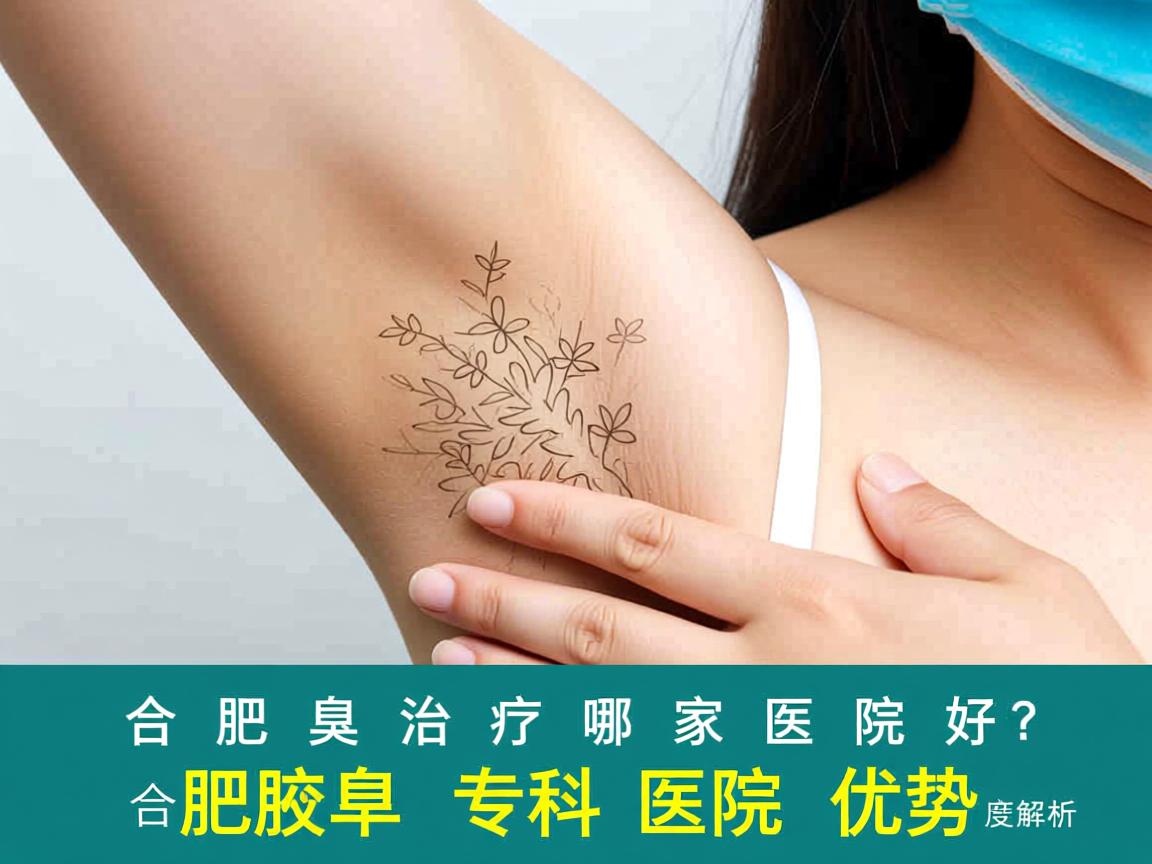 合肥腋臭治疗哪家医院好？深度解析合肥腋臭专科医院优势