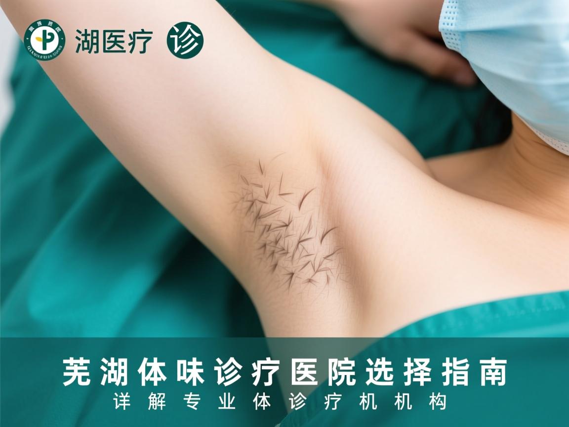 芜湖体味诊疗医院选择指南，详解专业体味诊疗机构