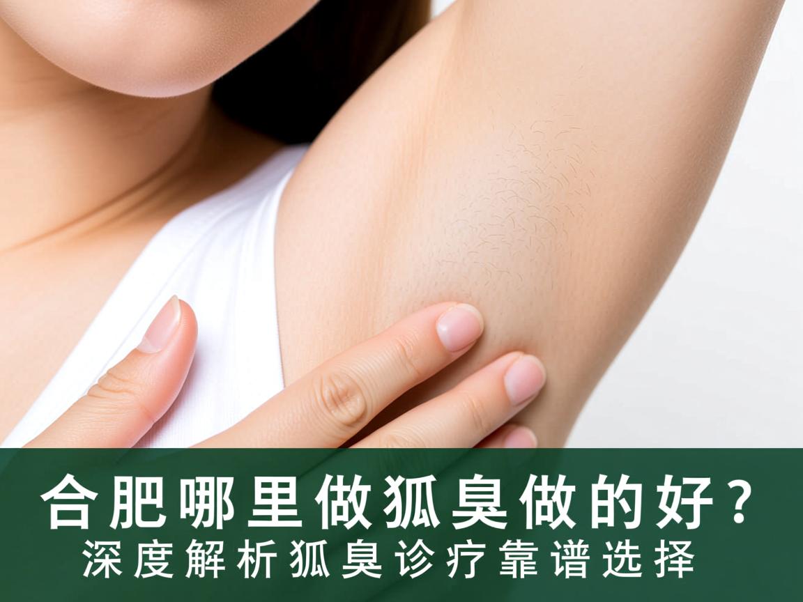 合肥哪里做狐臭做的好？深度解析狐臭诊疗的靠谱选择