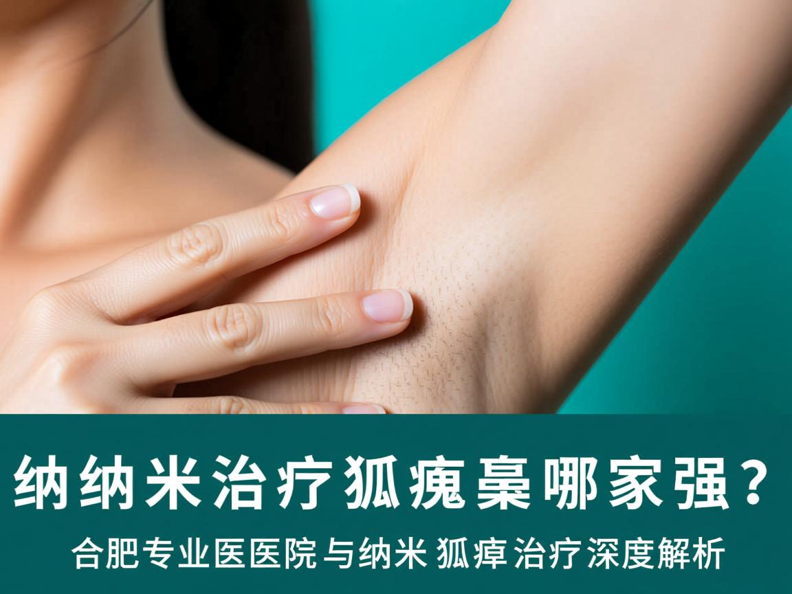 纳米治疗狐臭哪家强？合肥专业医院与纳米狐臭治疗深度解析