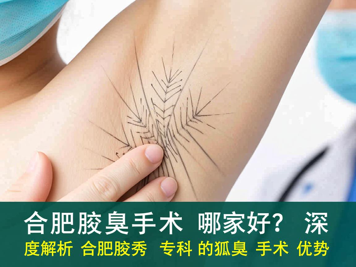 合肥腋臭手术哪家好？深度解析合肥腋秀专科的狐臭手术优势