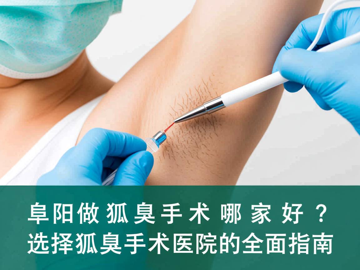 阜阳做狐臭手术哪家好?选择狐臭手术医院的全面指南 阜阳做狐臭手术哪家好?选择狐臭手术医院的全面指南