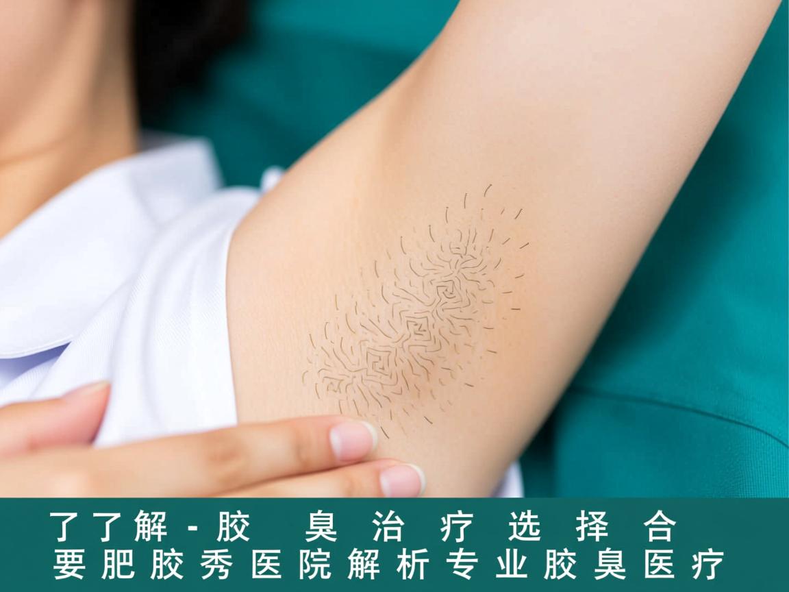 了解腋臭治疗选择 合肥腋秀医院解析专业腋臭医疗