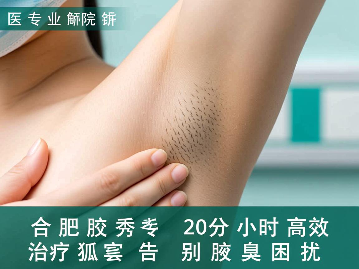 合肥腋秀医院专业解析,20分钟高效治疗狐臭,告别腋臭困扰 合肥腋秀医院专业解析,20分钟高效治疗狐臭,告别腋臭困扰