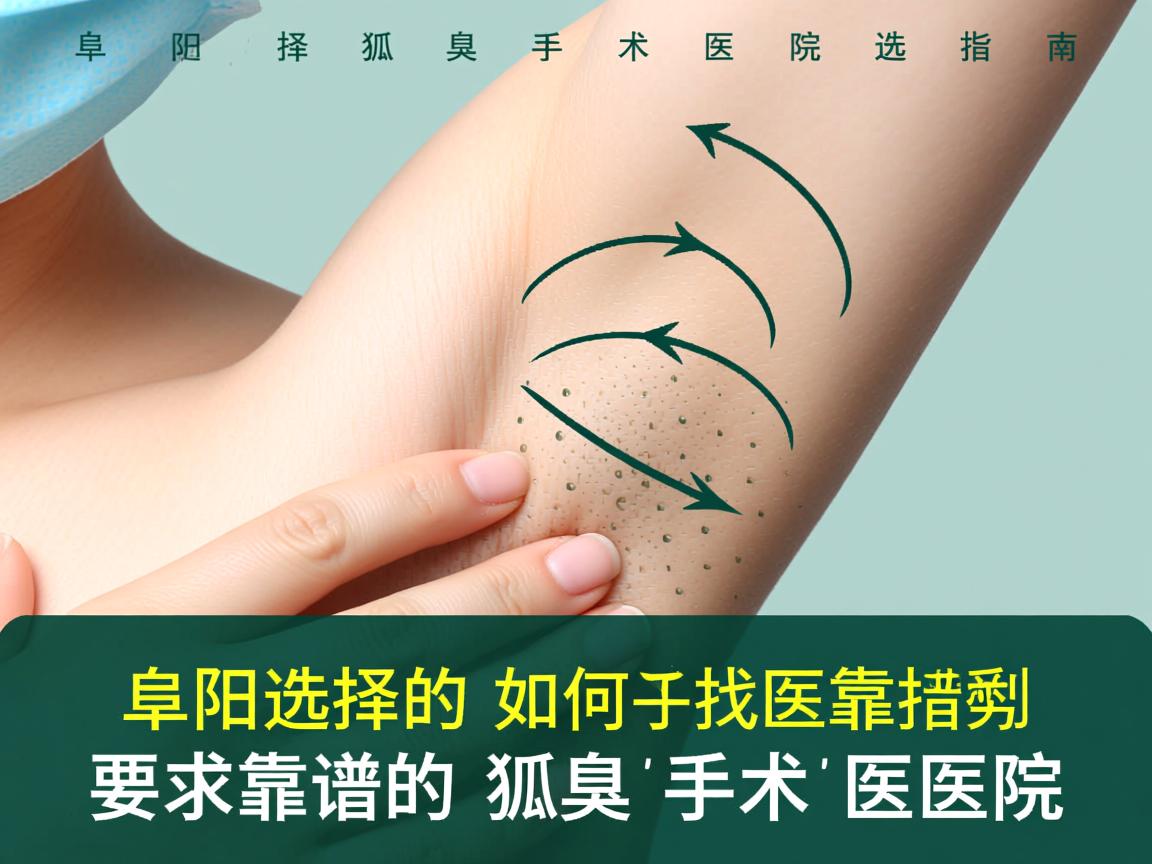 阜阳选择狐臭手术医院指南,如何找到靠谱的狐臭手术医院 阜阳选择狐臭手术医院指南,如何找到靠谱的狐臭手术医院
