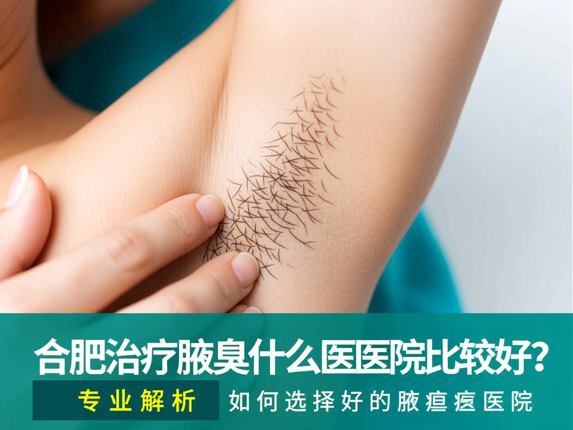 合肥治疗腋臭什么医院比较好?专业解析如何选择好的腋臭医院 合肥治疗腋臭什么医院比较好?专业解析如何选择好的腋臭医院