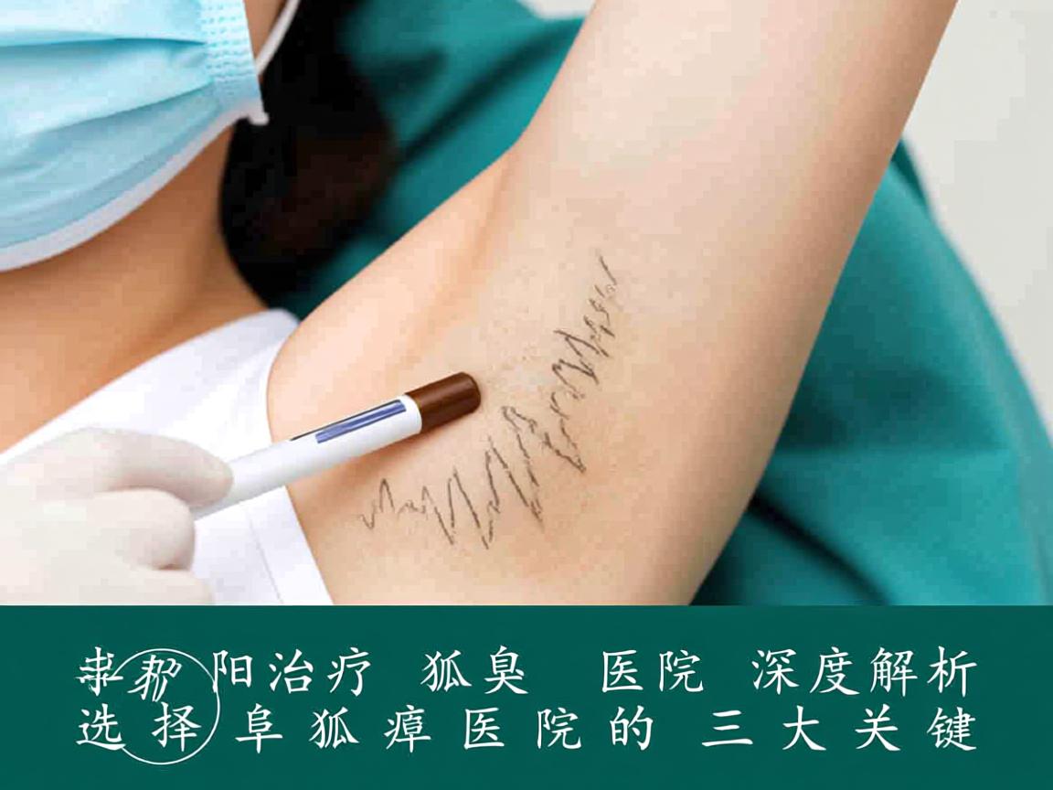 阜阳治疗狐臭医院深度解析，选择阜阳狐臭医院的三大关键