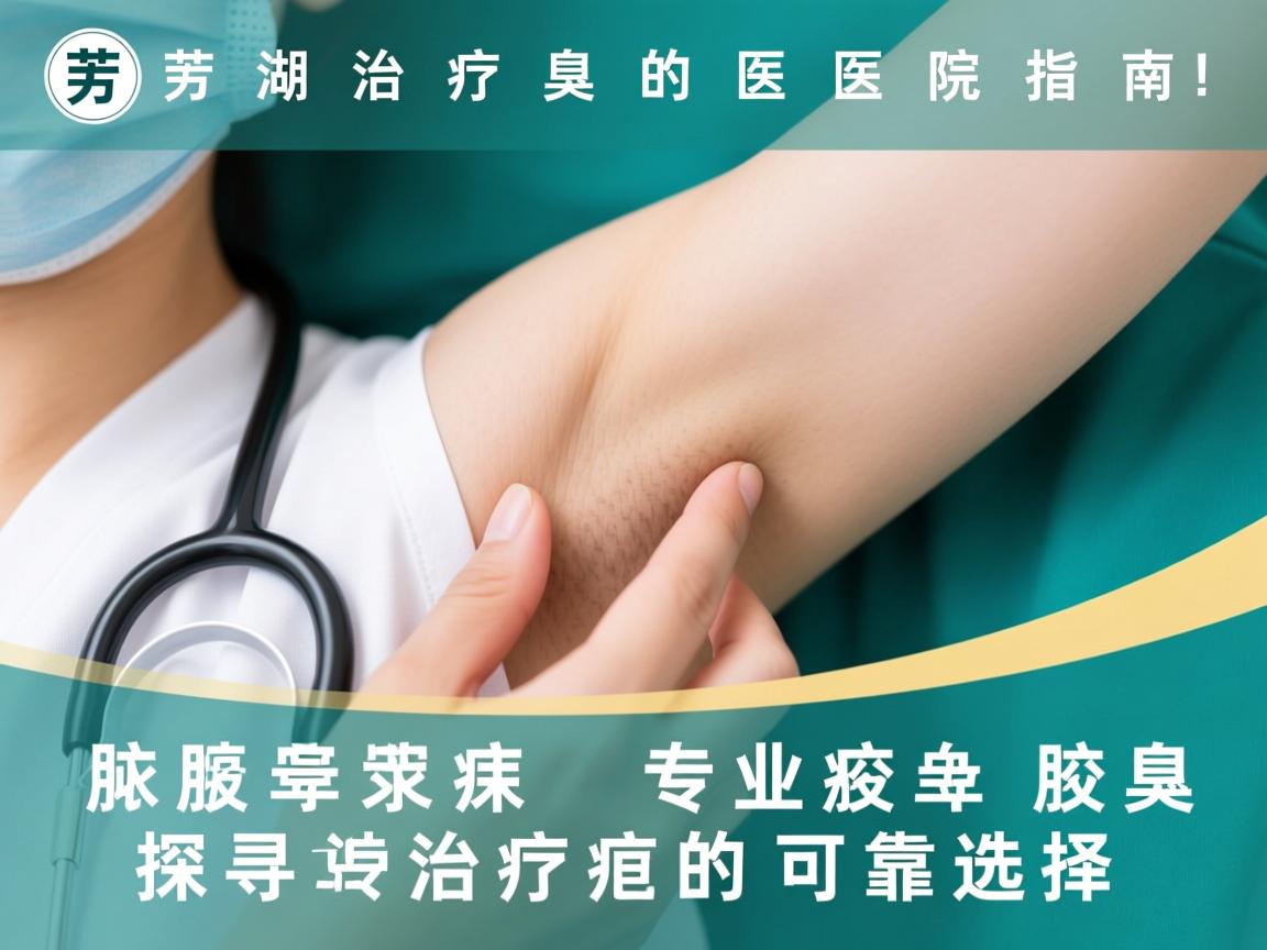 芜湖治疗腋臭的医院指南,探寻专业腋臭治疗的可靠选择 芜湖治疗腋臭的医院指南,探寻专业腋臭治疗的可靠选择