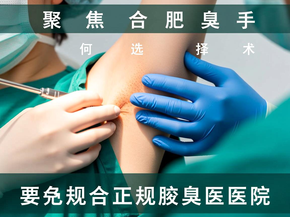 聚焦合肥腋臭手术,如何选择合肥正规腋臭医院 聚焦合肥腋臭手术,如何选择合肥正规腋臭医院