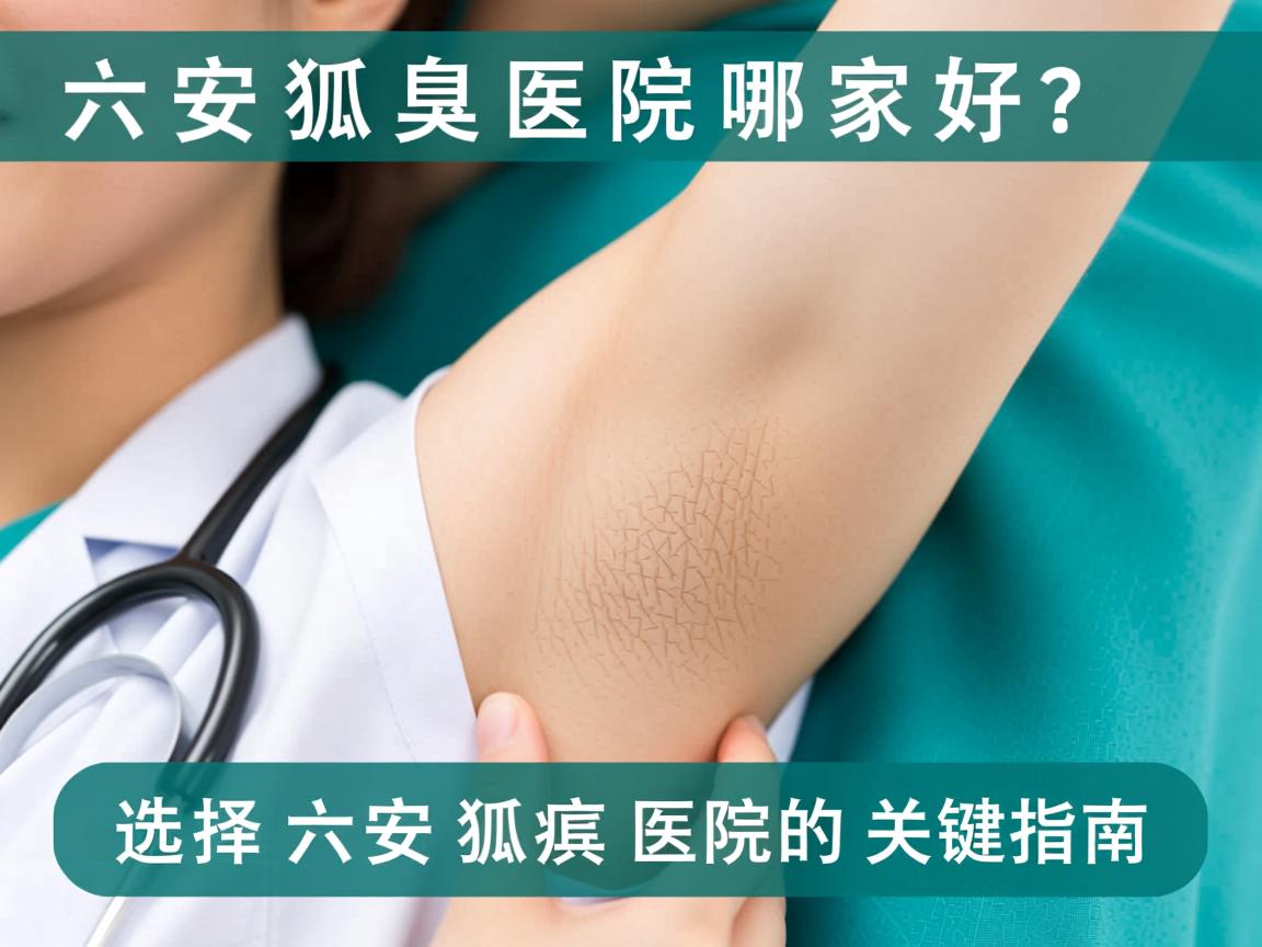 六安狐臭医院哪家好？选择六安狐臭医院的关键指南