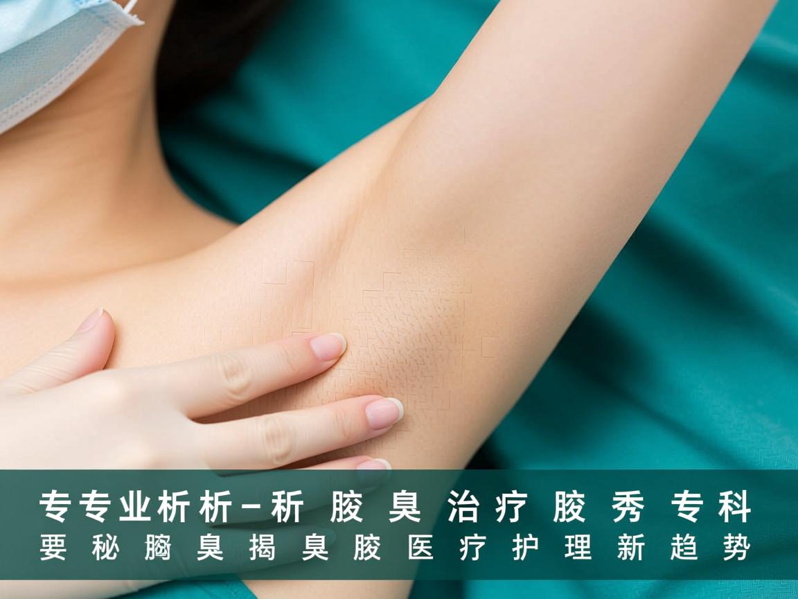 专业解析腋臭治疗,腋秀专科揭秘腋臭医疗护理新趋势 专业解析腋臭治疗,腋秀专科揭秘腋臭医疗护理新趋势