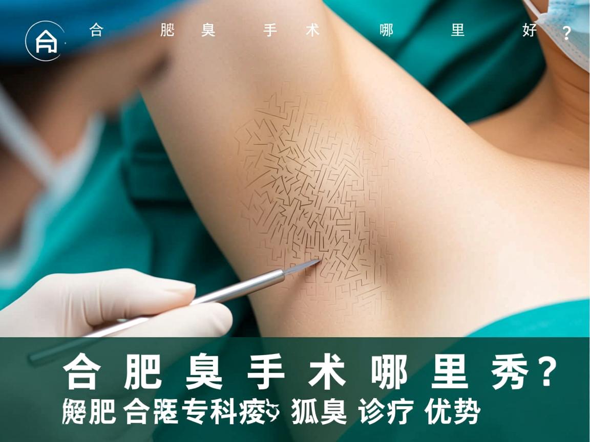 合肥腋臭手术哪里好?深度解析合肥腋秀专科的狐臭诊疗优势 合肥腋臭手术哪里好?深度解析合肥腋秀专科的狐臭诊疗优势
