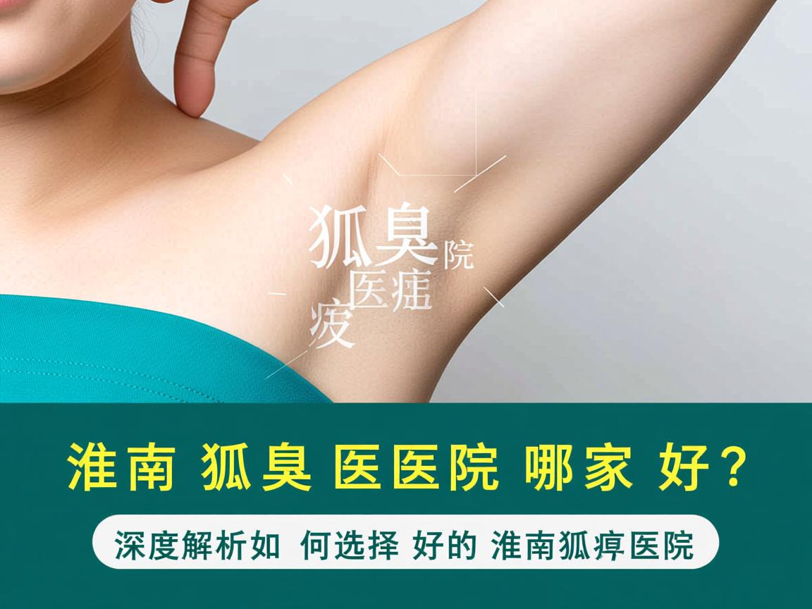 淮南狐臭医院哪家好？深度解析如何选择好的淮南狐臭医院