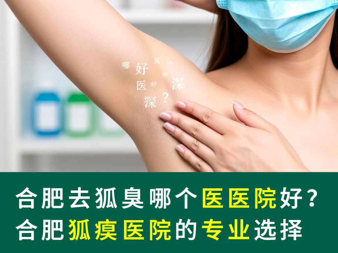 合肥去狐臭哪个医院好？深度解析合肥狐臭医院的专业选择