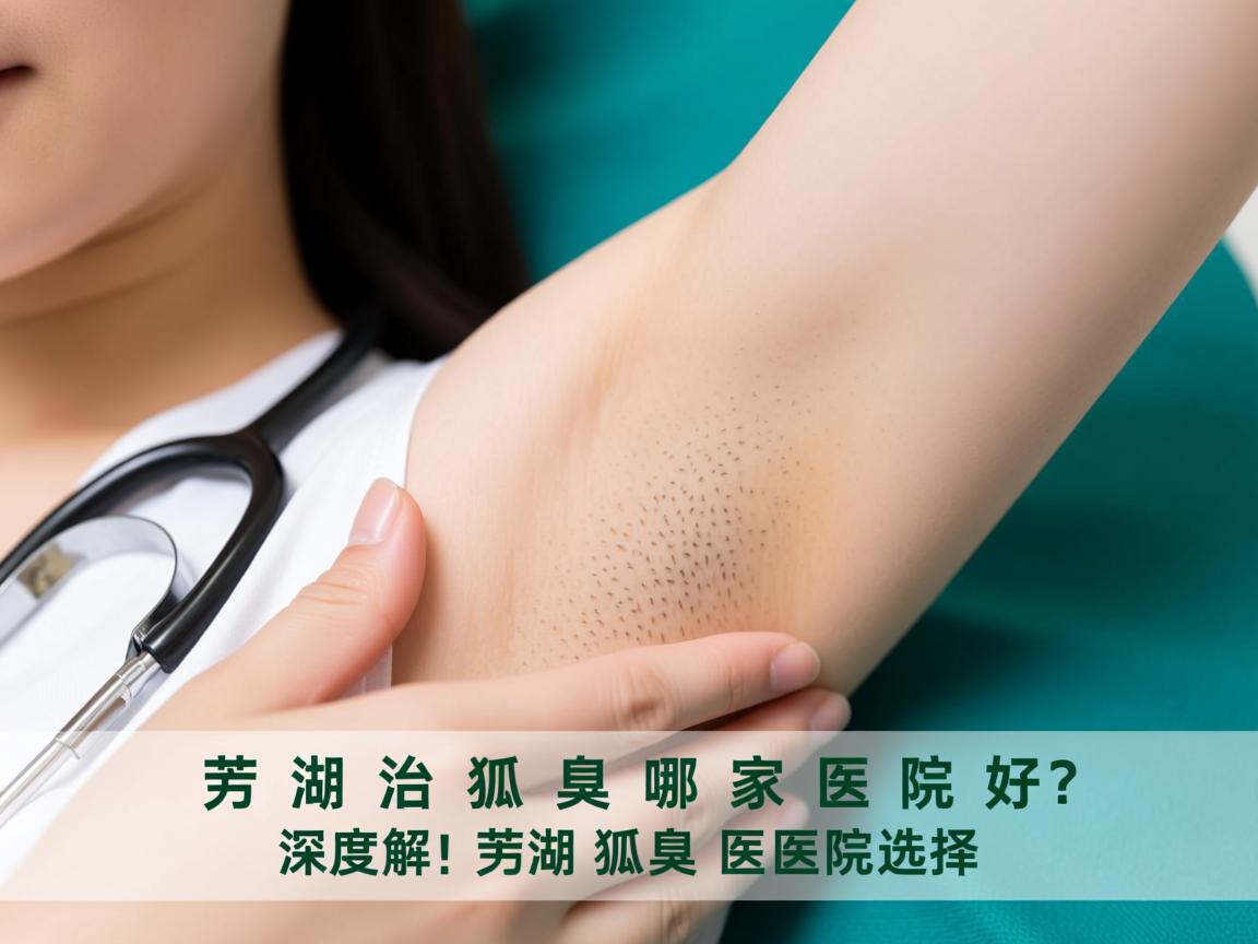 芜湖治狐臭哪家医院好？深度解析芜湖狐臭医院选择