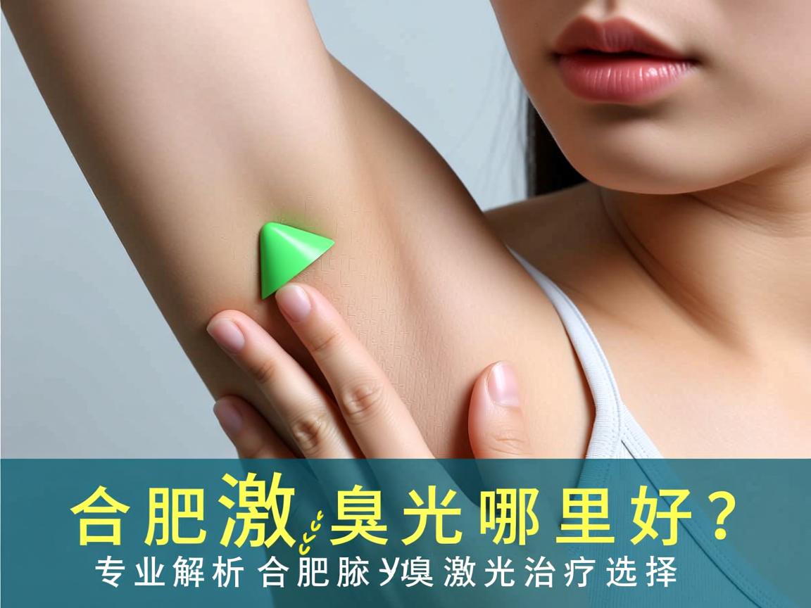 合肥腋臭激光哪里好？专业解析合肥腋臭激光治疗选择