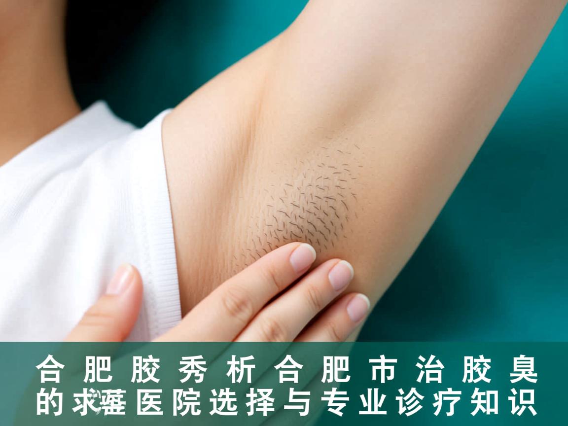 合肥腋秀解析，合肥市治腋臭的医院选择与专业诊疗知识
