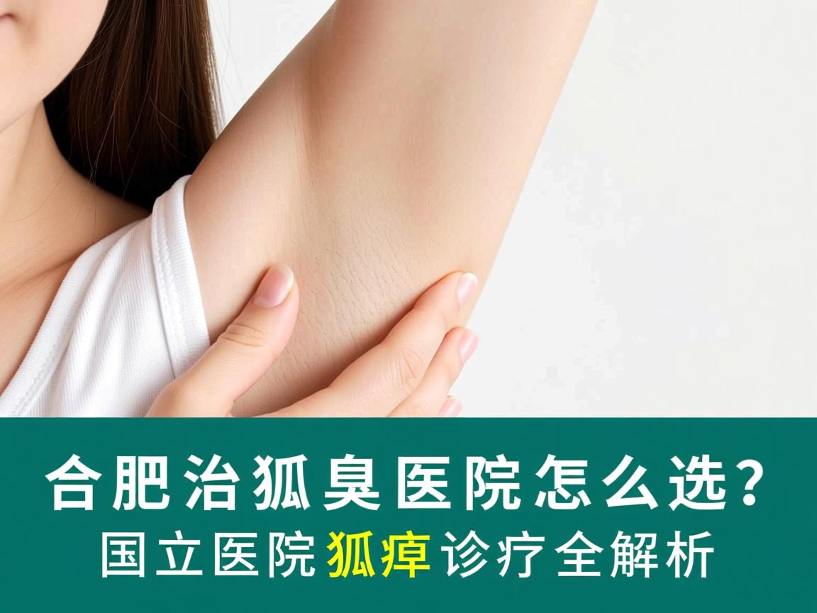合肥治狐臭医院怎么选？国立医院狐臭诊疗全解析
