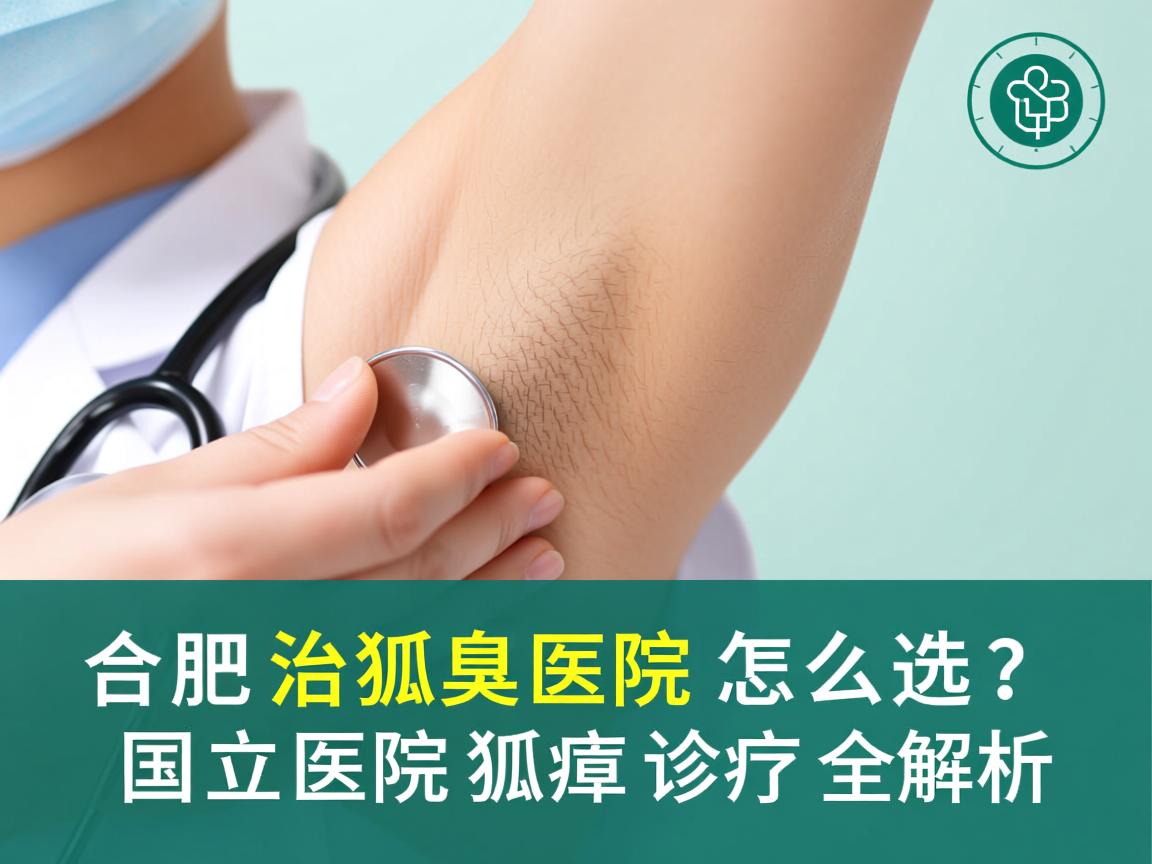 合肥治狐臭医院怎么选？国立医院狐臭诊疗全解析