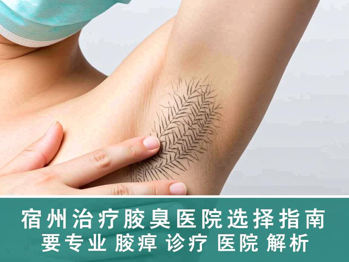 宿州治疗腋臭医院选择指南,专业腋臭诊疗医院解析 宿州治疗腋臭医院选择指南,专业腋臭诊疗医院解析