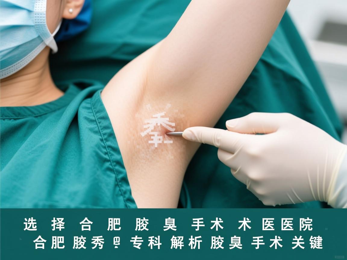 选择合肥腋臭手术医院,合肥腋秀专科解析腋臭手术关键 选择合肥腋臭手术医院,合肥腋秀专科解析腋臭手术关键